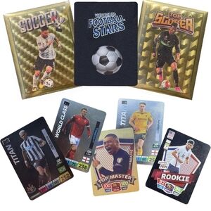 NIP 3 Pack Soccer Gold Star Cards